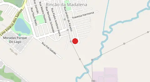 Mapa de Rincao da Madalena