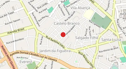 Mapa de Castelo Branco