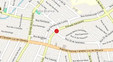 Mapa de Vila Branca