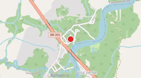 Mapa de Passo do Verde