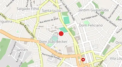 Mapa de Dom João Becker