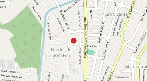 Mapa de Vila Rica