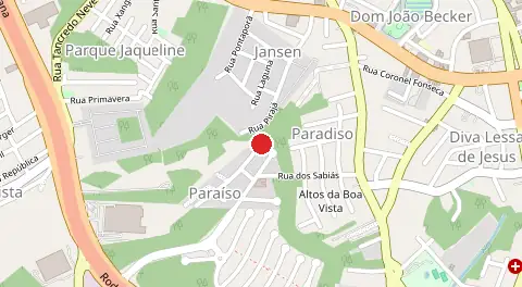 Mapa de Jardim do Paraíso