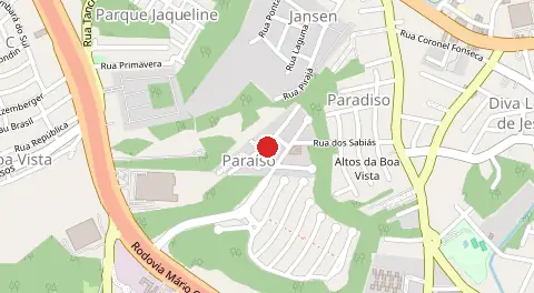 Mapa de Bairro Paraíso