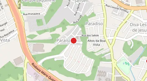 Mapa de Jardim Paradiso