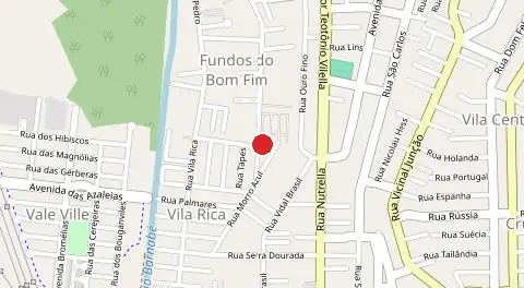 Mapa de Rua Capivari