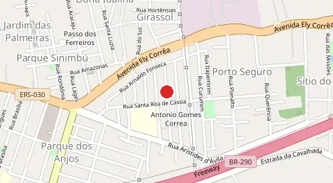 Mapa de Dona Dorneles