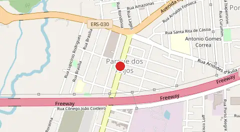 Mapa de Parque dos Anjos