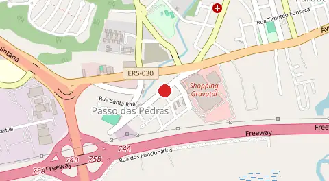 Mapa de Gravatai