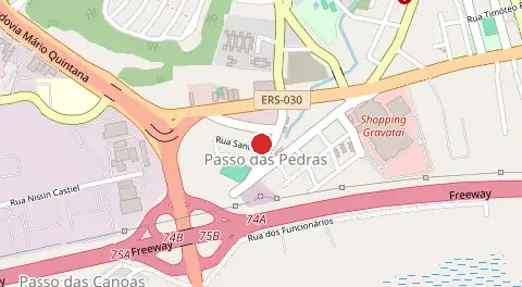 Mapa de Passo das Pedras