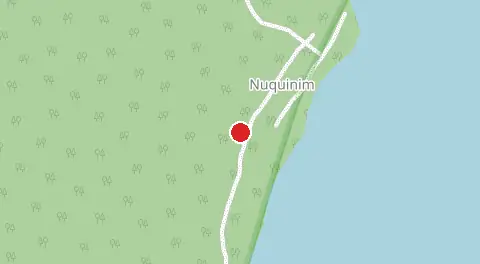 Mapa de Comunidade Ribeirinha Nuquinin