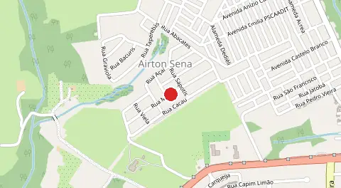 Mapa de Loteamento Casa Nova