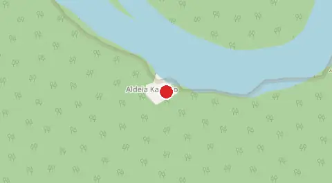 Mapa de Aldeia Indigena Kararao