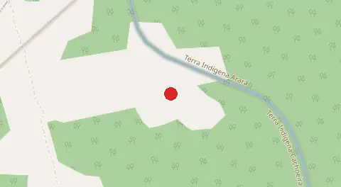 Mapa de Travessao 150 Sul