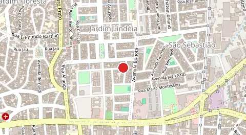 Mapa de Jardim Lindoia