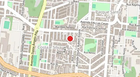 Mapa de Rubem Berta