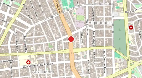 Mapa de Higienopolis
