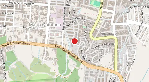 Mapa de Mário Quintana