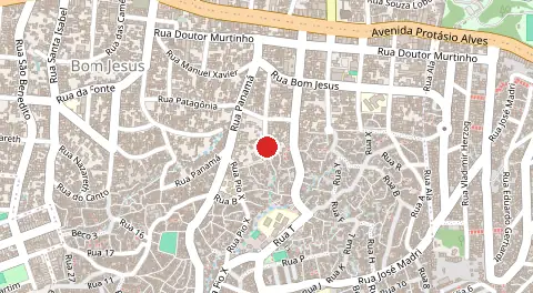 Mapa de Bom Jesus
