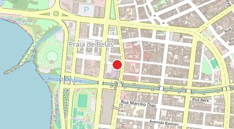 Mapa de Praia de Belas