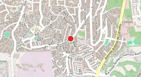 Mapa de Rua José Madrid