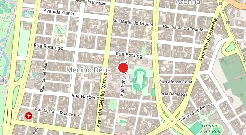 Mapa de Menino Deus