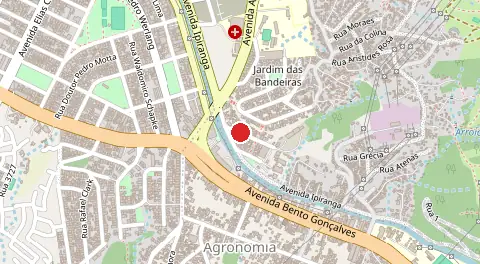 Mapa de Jardim Bento Gonçalves