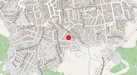 Mapa de Chácara dos Bombeiros