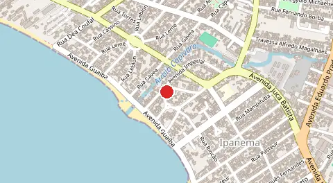 Mapa de Ipanema