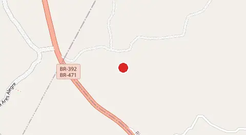 Mapa de Estreada Asfaltada
