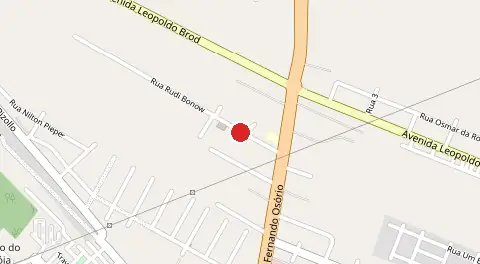 Mapa de Loteamento Santa Rosa