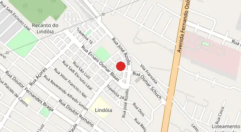 Mapa de Cohab Lindoia