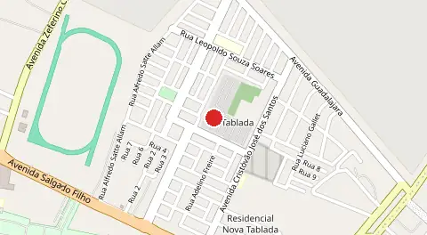 Mapa de Tres Vendas
