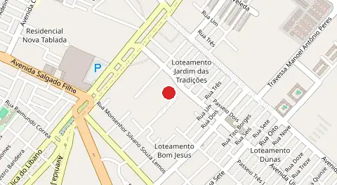 Mapa de Residencial Haragano