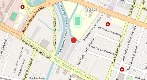 Mapa de Favela Santa Barbara
