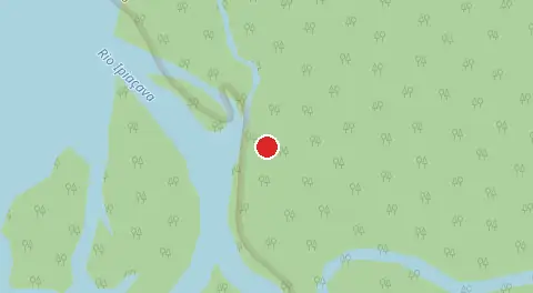 Mapa de Aldeia Indigena Jeneraka