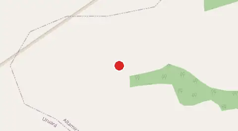 Mapa de Travessao 170 Sul