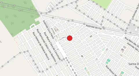 Mapa de Favela do Fio