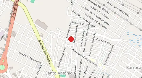 Mapa de Santo Antônio