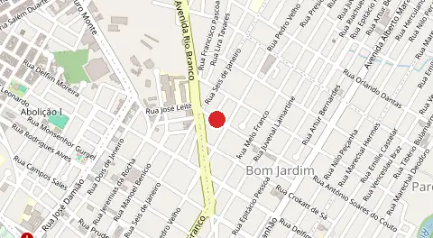 Mapa de Bom Jardim