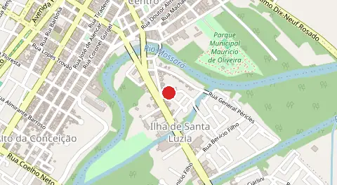 Mapa de Ilha de Santa Luzia