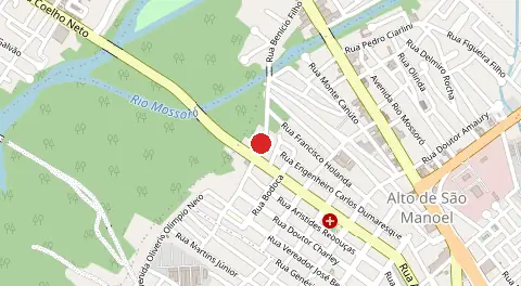 Mapa de Alagados