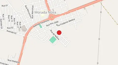 Mapa de Vila da Nativa Morada Nova
