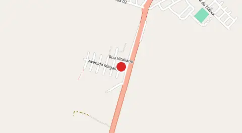 Mapa de Km 11 Morada Nova