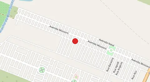 Mapa de Cidade Oeste