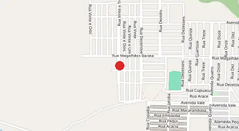 Mapa de Residencial Magalhaes