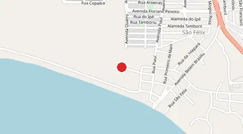 Mapa de Vale do Tocantins
