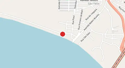Mapa de São Felix Pioneiro