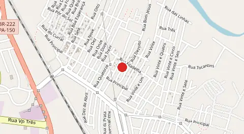 Mapa de N0Ssa Senhora Aparecida