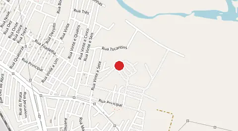 Mapa de Nossa Senhora Aparecida